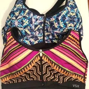 Two Victoria's Secret sports bras